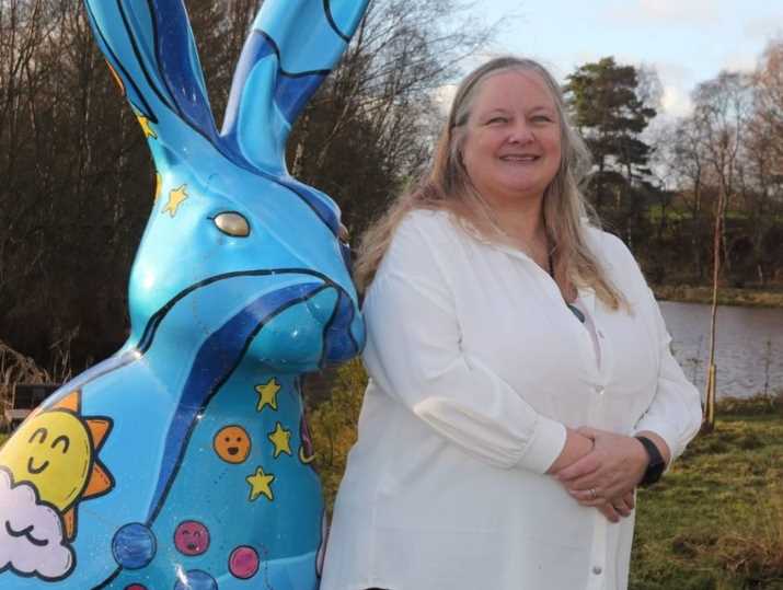 Morag Lightning, Health Walk Leader for Health Walks delivered in Turriff